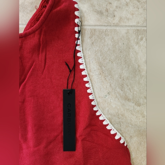 Carbon38 Crochet Open Back Tank - Size Medium - Picture 8 of 12